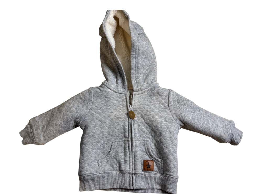 Preloved 3-Piece Sherpa Hoodie, Bodysuit & Pant Set